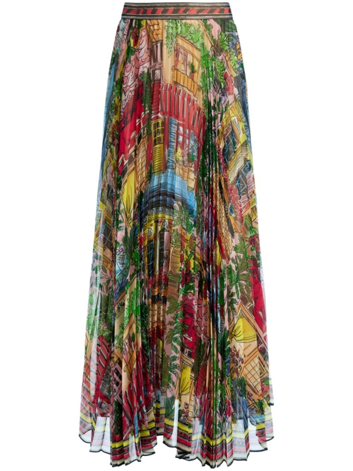 

Юбка макси Katz Alice + olivia, красный