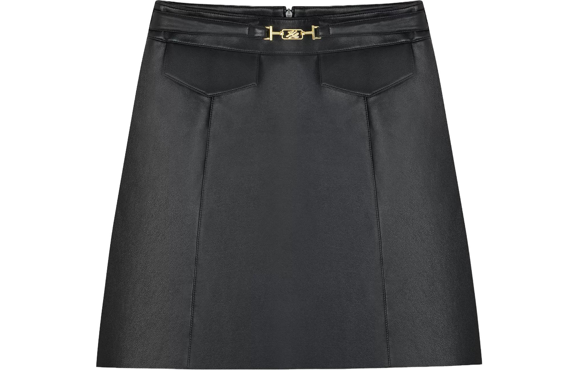 

KARL LAGERFELD / Karl Lagerfeld Jeans Повседневная короткая юбка KARL LAGERFELD черного цвета