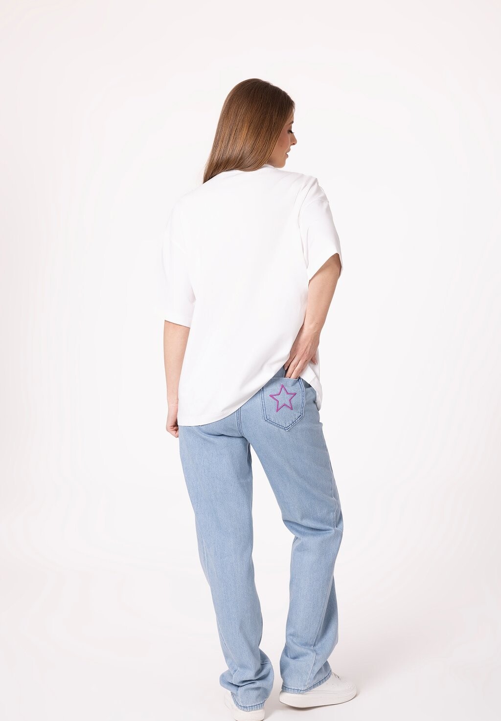 

Футболки с принтом Laurella, белый