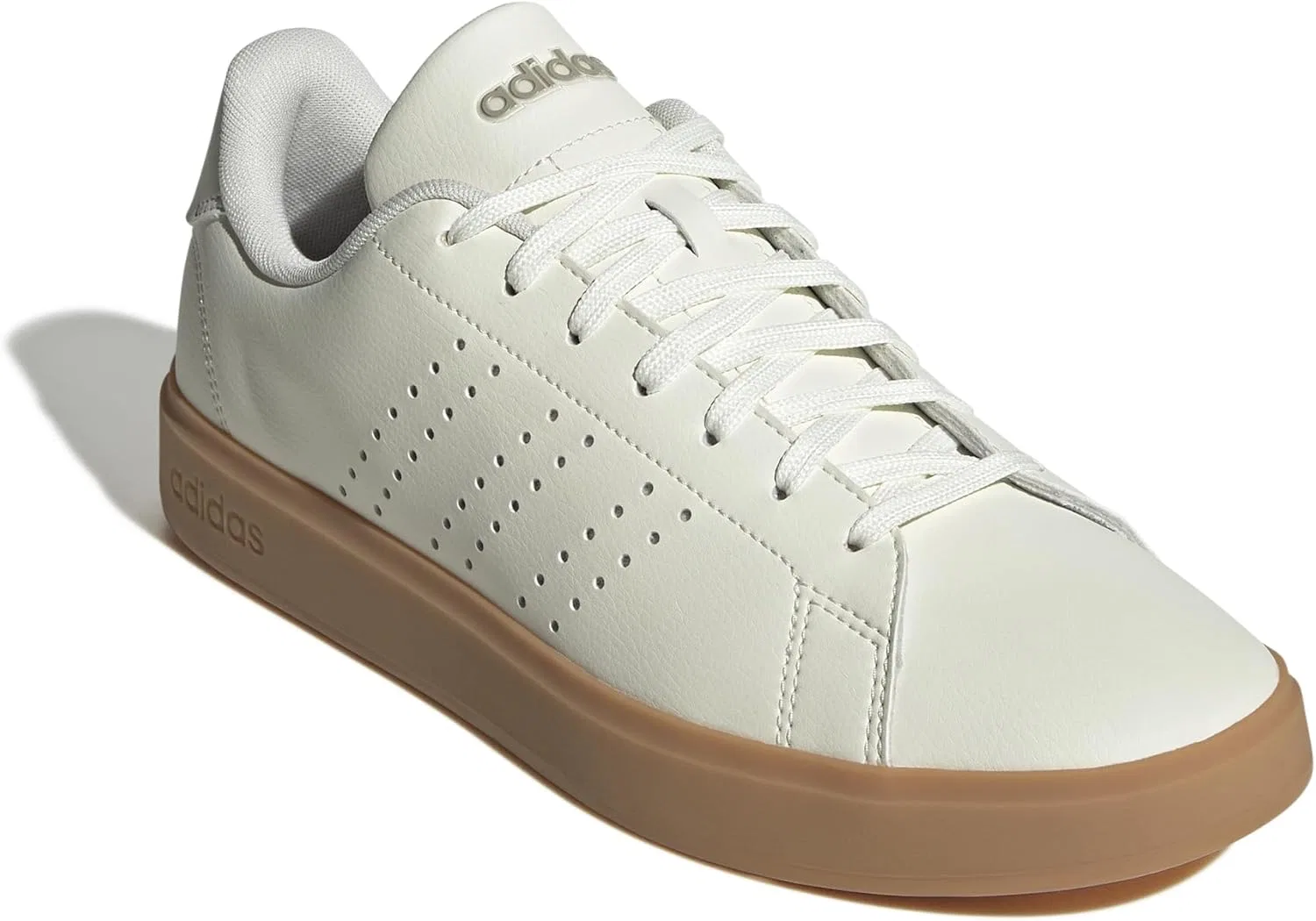 Кроссовки Adidas Unisex Advantage 2.0, Off White Off White Putty Beige — фото 3