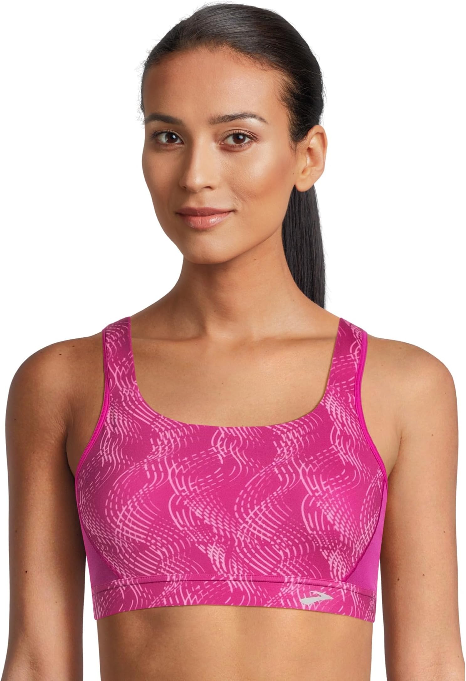 

Бюстгальтер Brooks Convertible 2.0 Sports Bra, цвет Magenta Aqueous