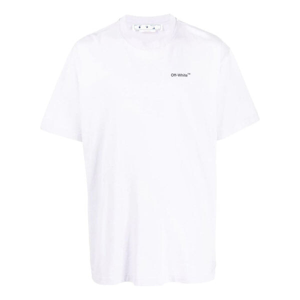 

Футболка OFF-WHITE FW22 Alphabet Logo Printing Short Sleeve T-Shirt 'Light Purple', фиолетовый