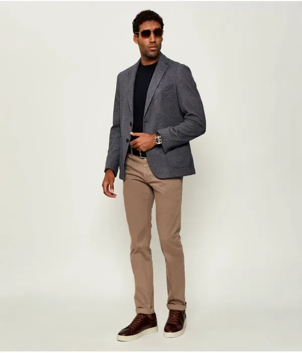 Элегантная куртка C-Hanry-J-252 slim fit Boss, темно-синий — фото 2