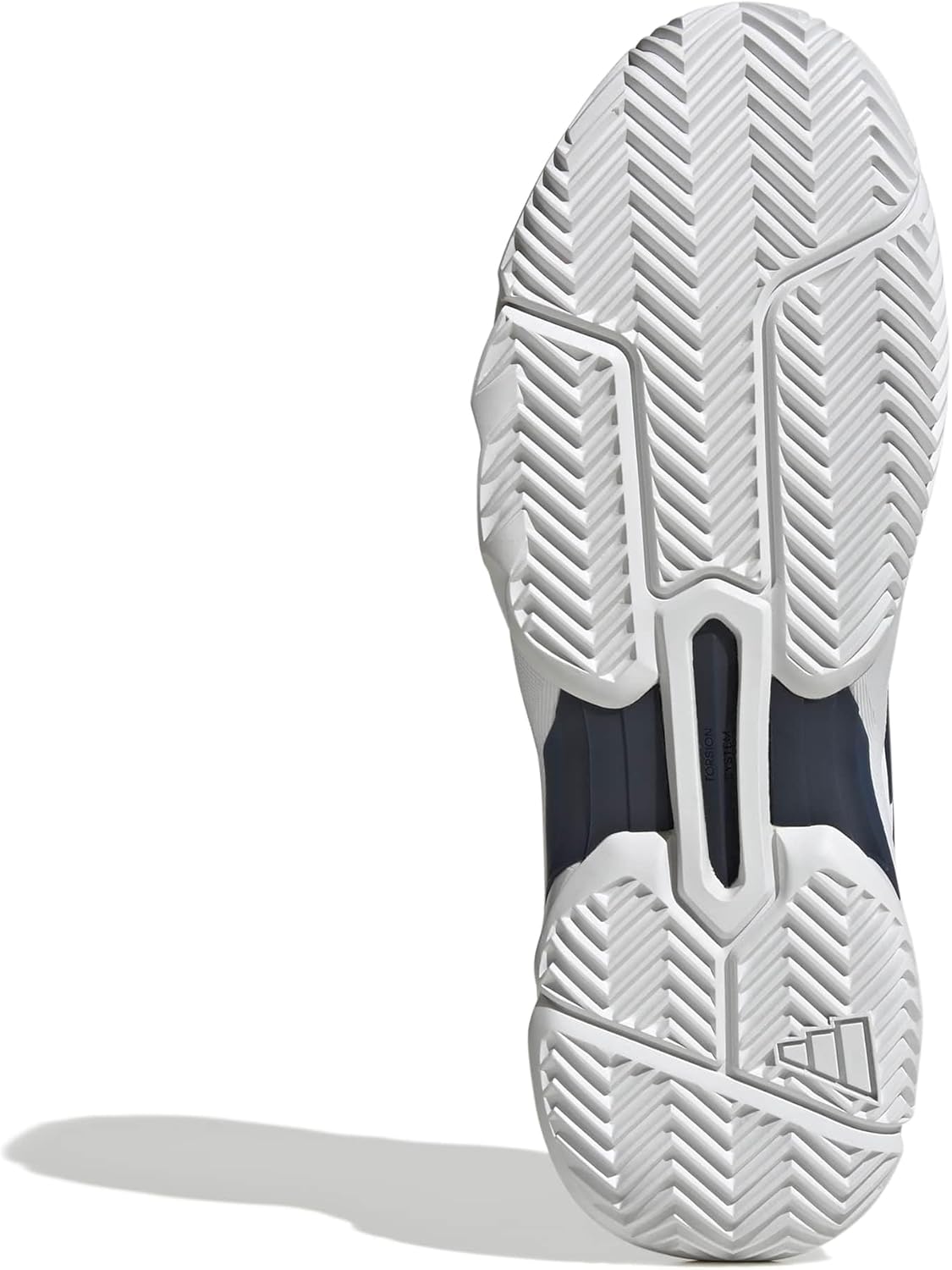 Мужские теннисные кроссовки Adidas Courtjam Control 3, белый/синий — фото 3