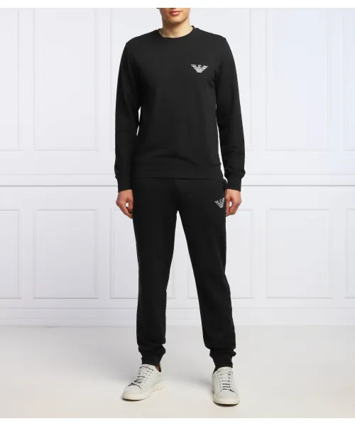 

Спортивный костюм Regular fit Emporio Armani, черный