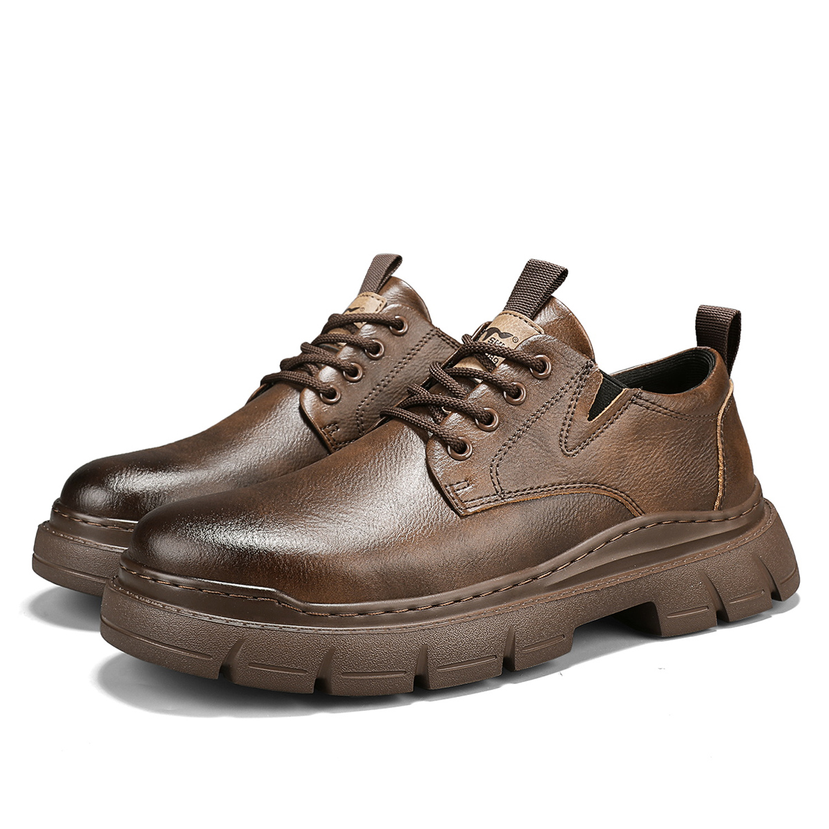 G.N.SHIJIA Мужские повседневные кроссовки Low top бронзовые, цвет Bronze — фото 3