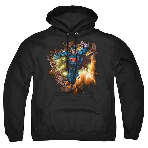 

Толстовка с капюшоном Superman blasting through Licensed Character