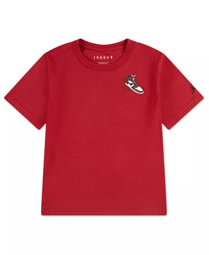 

Футболка с коротким рукавом для мальчиков 4-7 лет Jordan, красный