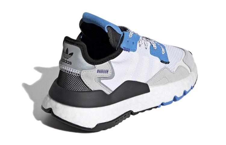 Кроссовки Nite Jogger Kids Lifestyle GS Low-top Белый/серый/синий/черный Adidas Originals — фото 4