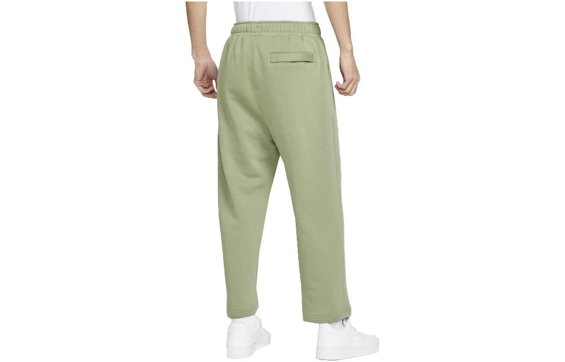 Повседневные брюки Nike fleece casual pants 'Sage green' DX0544-386, зеленый — фото 2