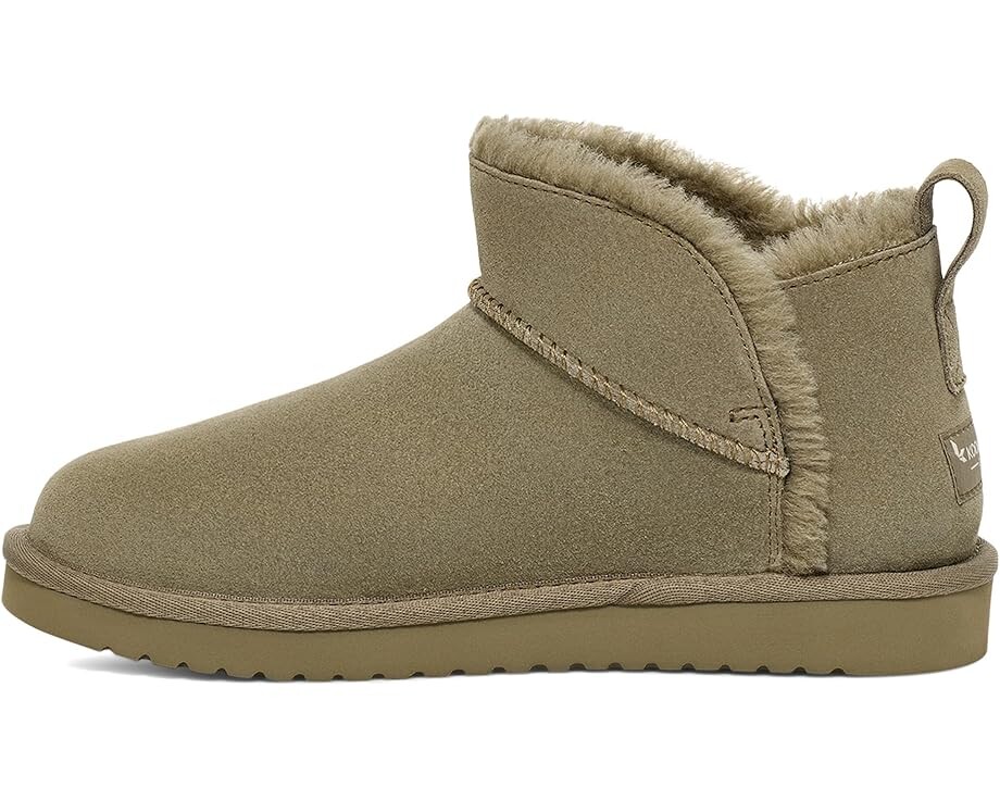Ботинки женские UGG Koolaburra Koola зимние на плоской подошве, темно-зеленый — фото 4