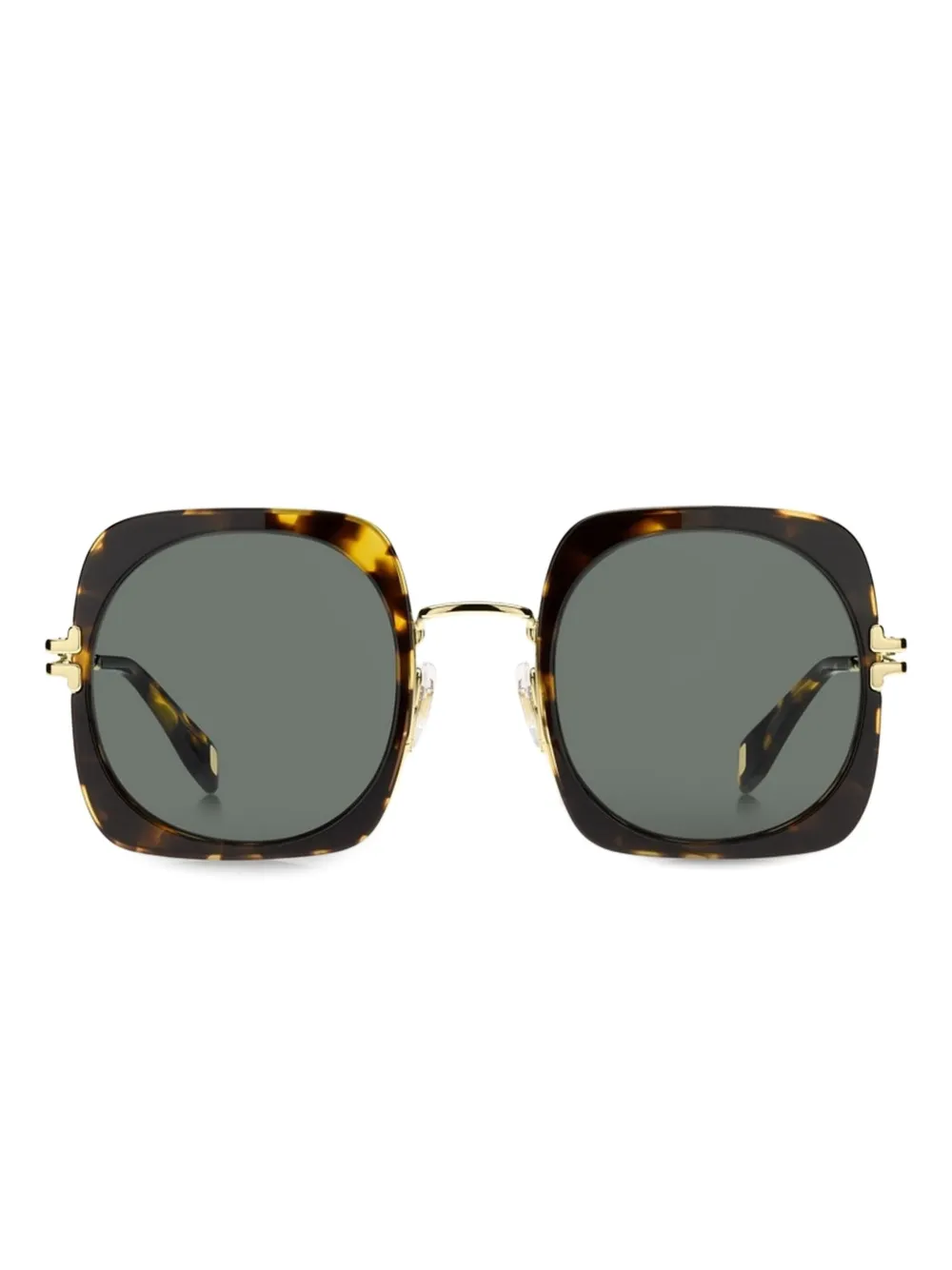 

Солнцезащитные очки в черепаховой оправе Marc Jacobs Eyewear, золотой
