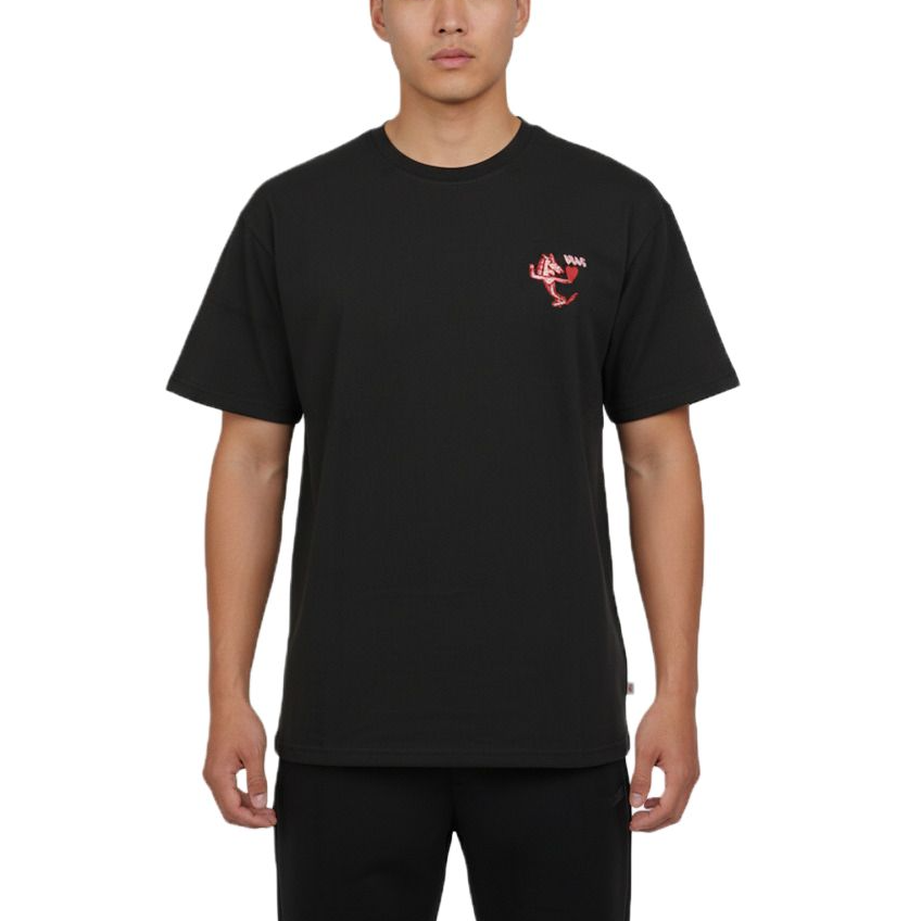 

Vans Футболка BOLIN мужская черная с круглым вырезом Moderate