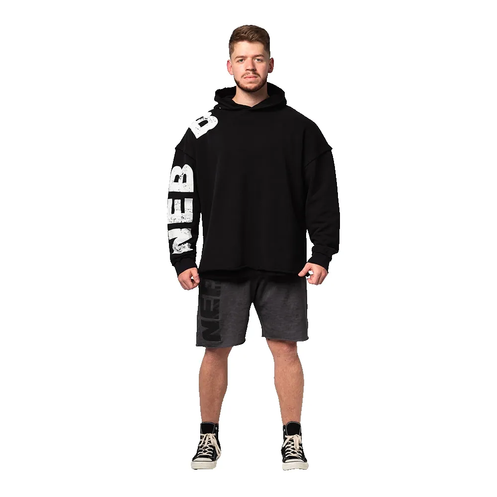 

Худи Nebbia Oversized pullover no bs 363, черный
