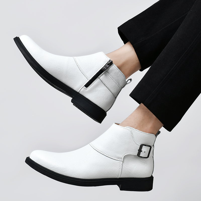 Bull Thunder Мужские серые утепленные ботинки, цвет Gray Insulated Shoes — фото 4