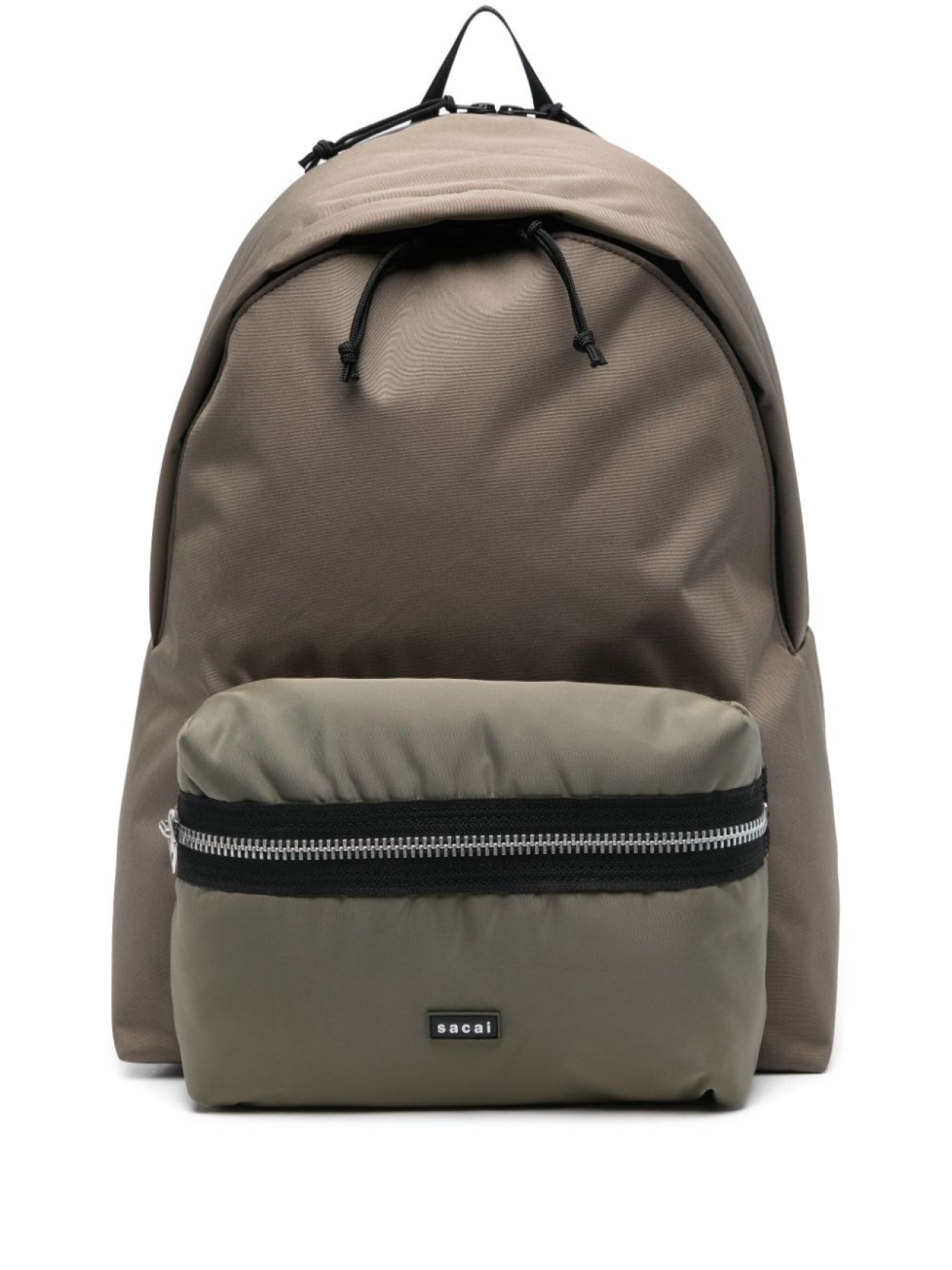 

Рюкзак с карманом sacai, зеленый