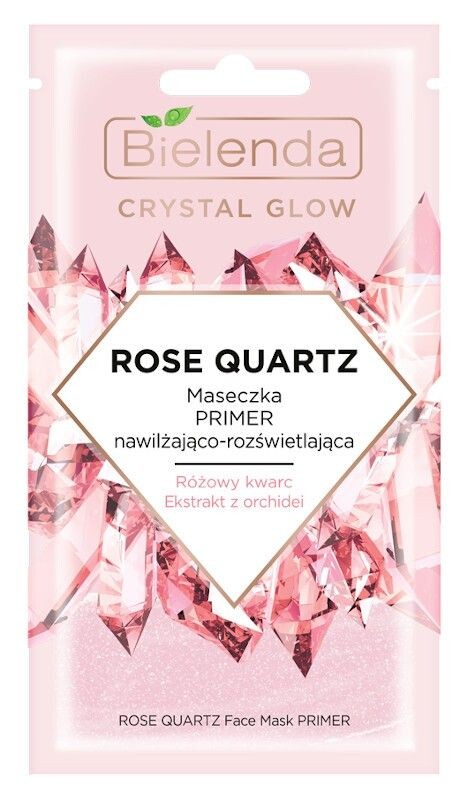 

Bielenda Crystal Glow Rose Quartz медицинская маска, 8 g