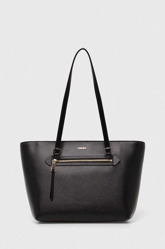 

Кожаная сумочка Dkny, черный