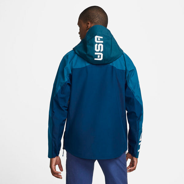 Куртка Nike ACG Goretex USA Olympic Chain Of Craters Jacket 'Blue', синий — фото 4