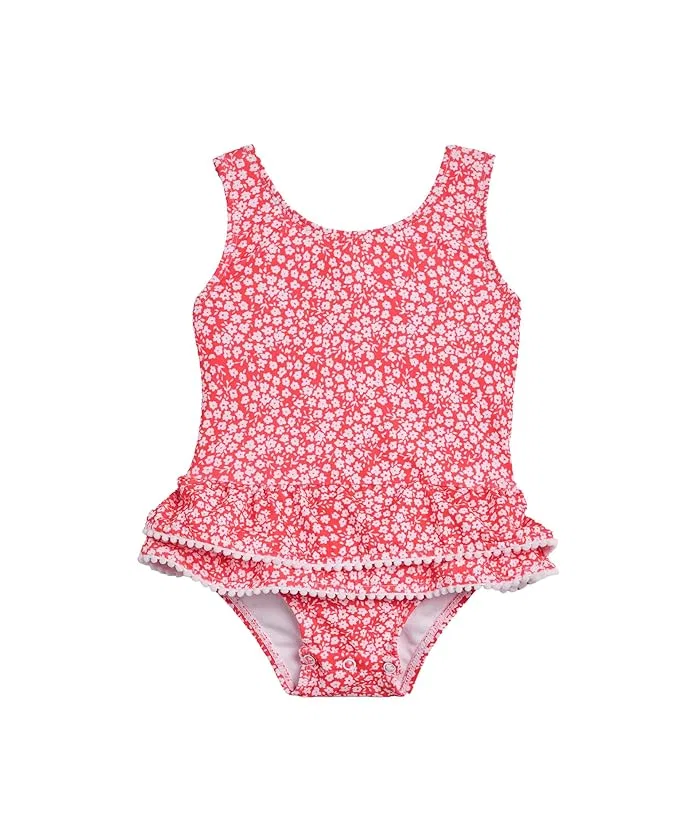 Купальник с юбкой Ditsy Bloom Snapper Rock Kids, Red