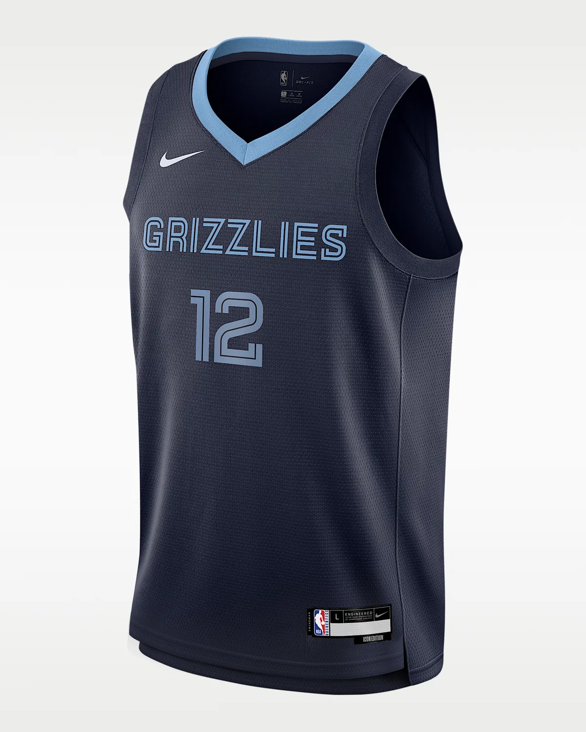 Детская Nike NBA Swingman Jersey Ja Morant Memphis Grizzlies 2023/24 Icon Edition, College Navy