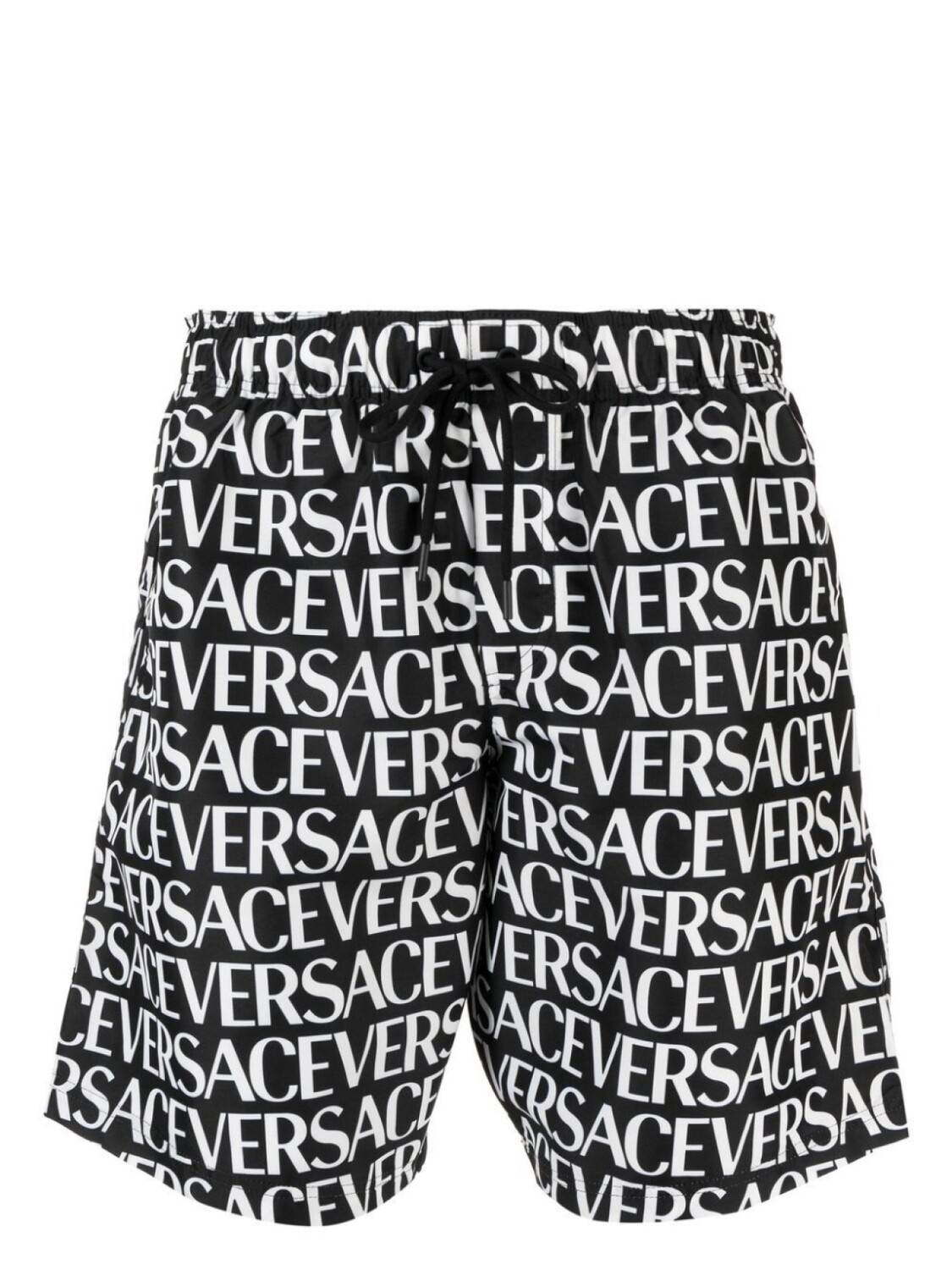 

Versace плавки-шорты с логотипом, черный