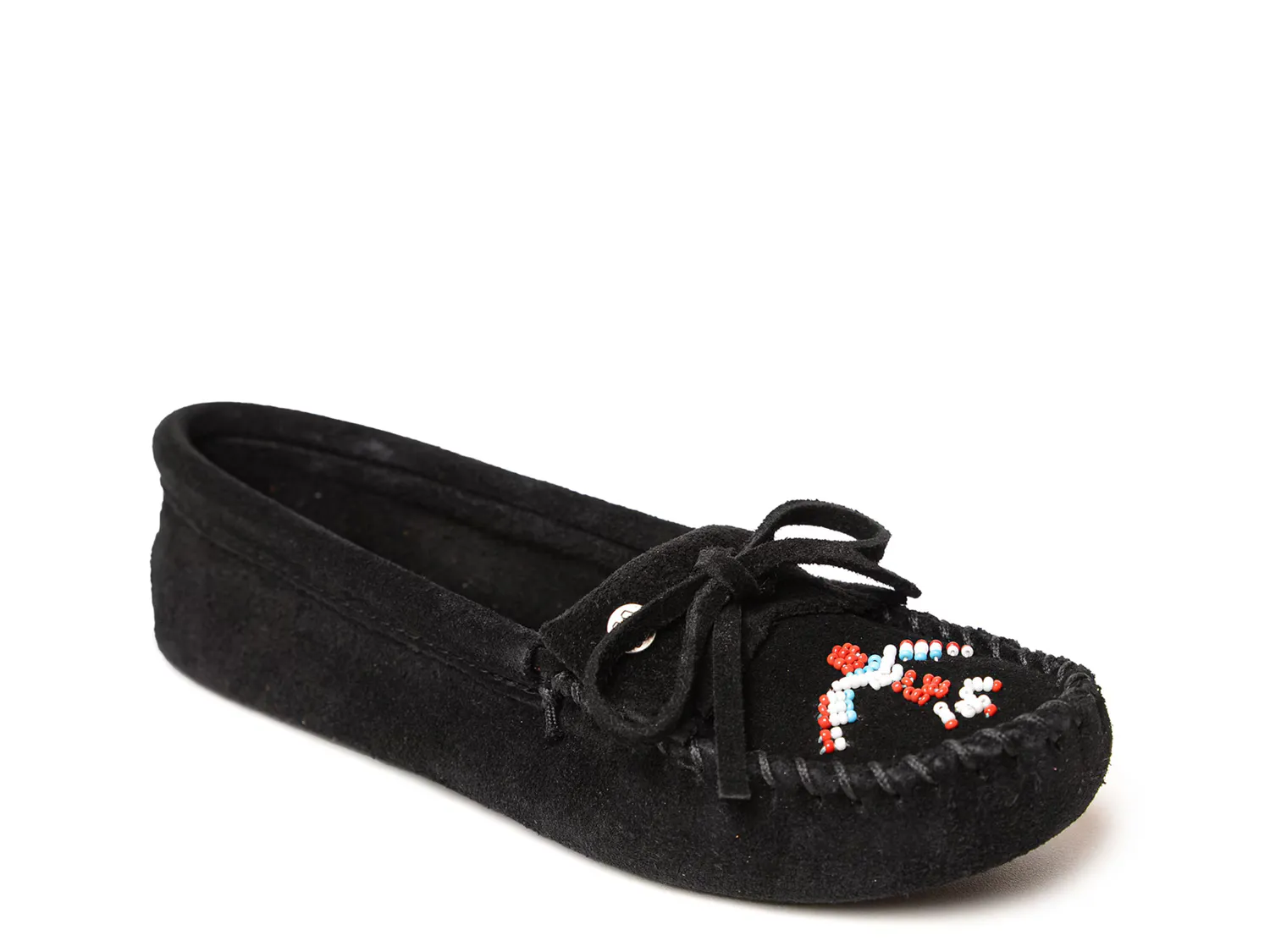 Балетки Thunderbird Animikii Moccasin Flat Minnetonka, черный