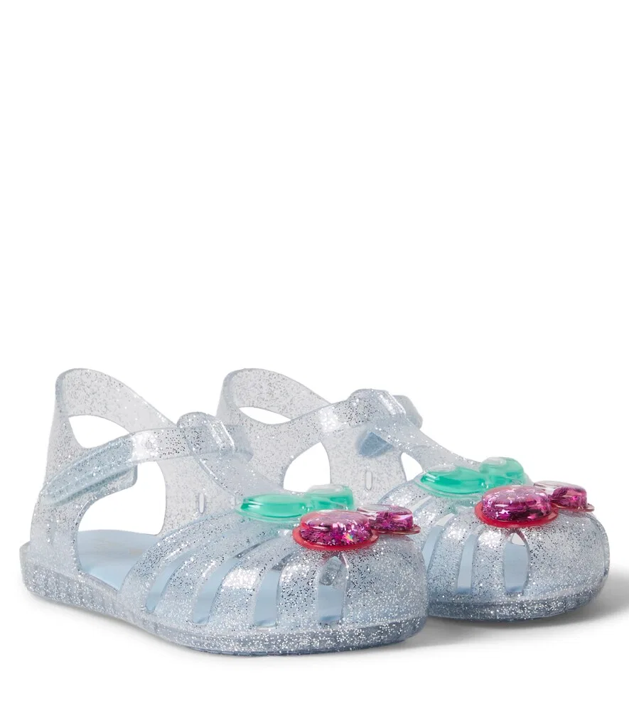 Сандалии Lilo Jelly с блестками Konges Sløjd, синий