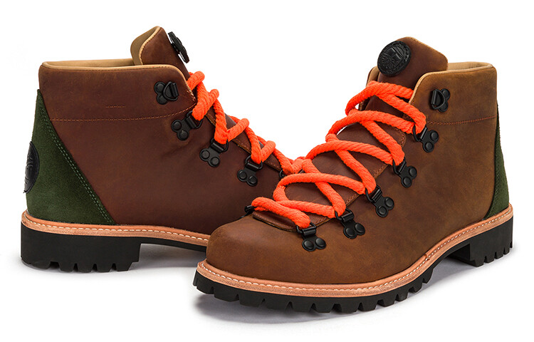 Мужские уличные ботинки Timberland Future73 с контрастными деталями, коричневый/зеленый — фото 4