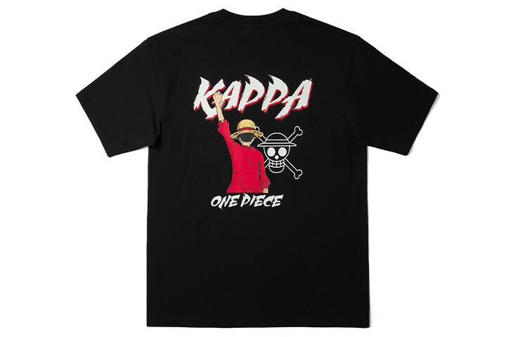 

Футболка каппа унисекс Kappa, цвет Black