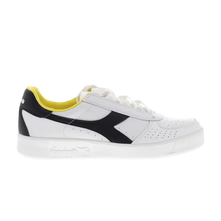 

Кроссовки Diadora B.Elite 80s in the UK Pack - White Cyber Yellow, белый