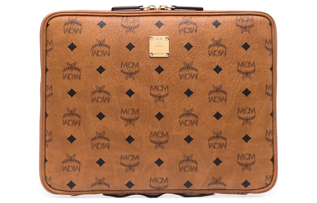 

MCM Искусственная кожа клатч средний unisex коричневый cognac