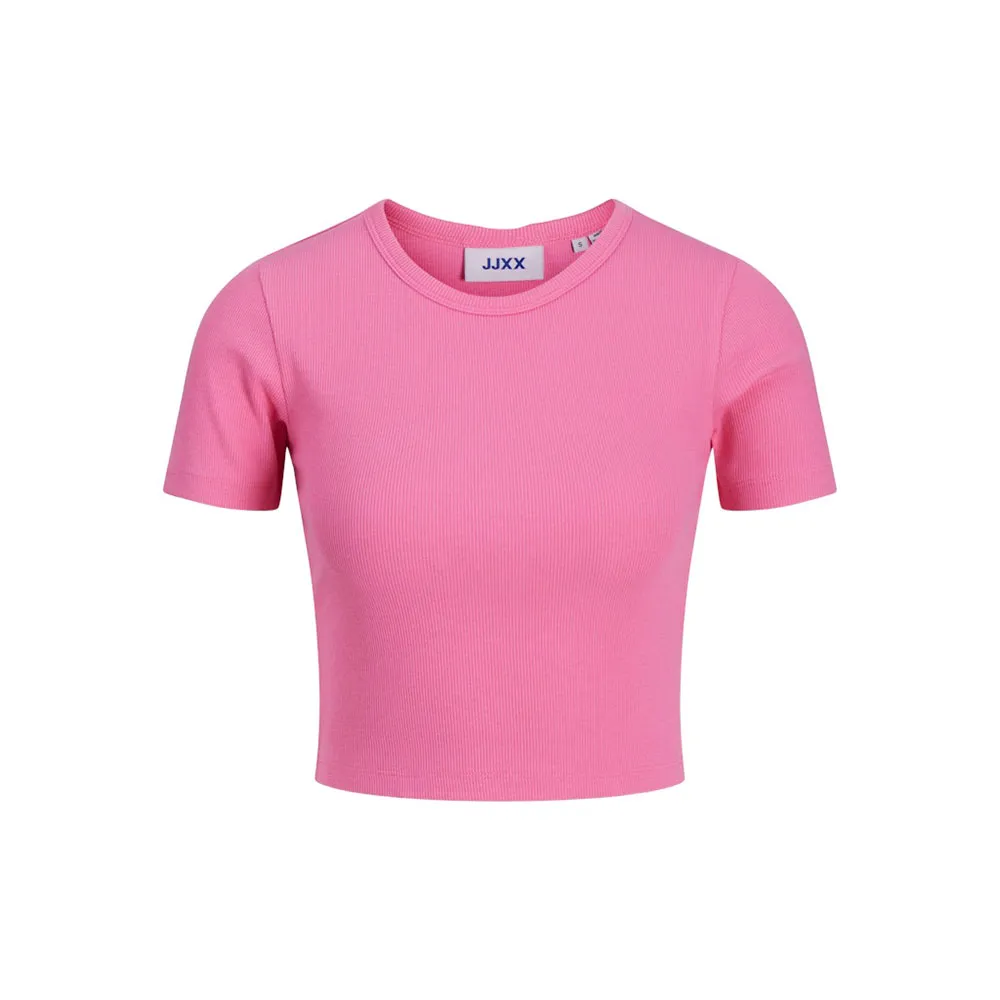 

Футболка с коротким рукавом Jack & Jones Florie Str Rib JJXX, розовый