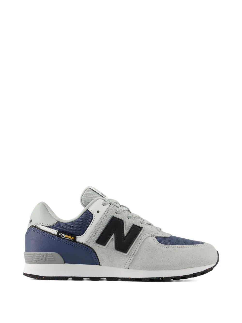 

Кроссовки 574 на шнуровке с логотипом New Balance Kids, серый