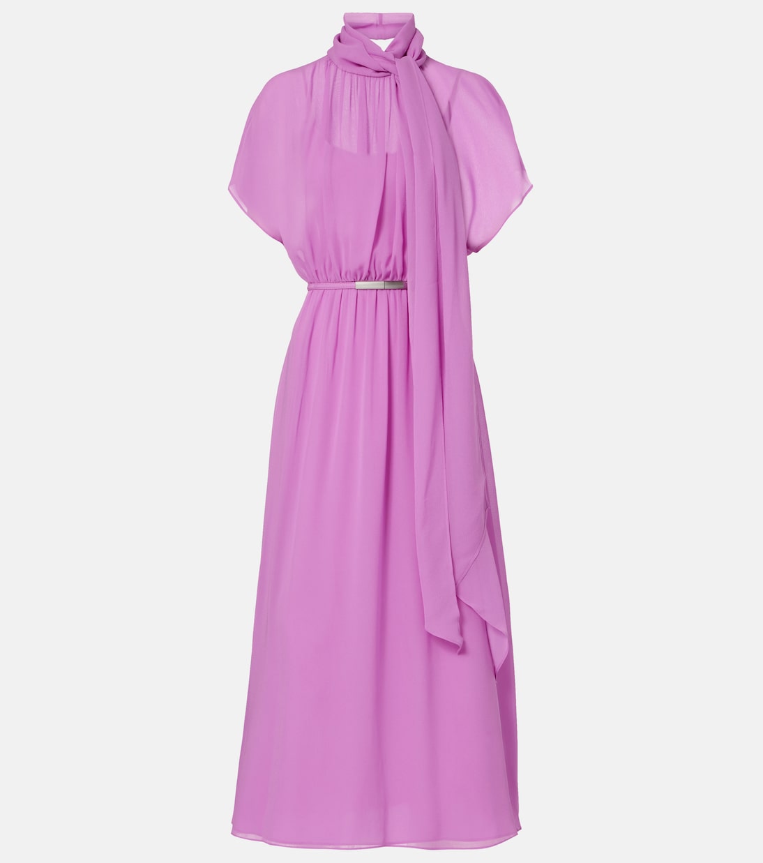 

Платье макси из шифона Pineta Max Mara, Orchidea