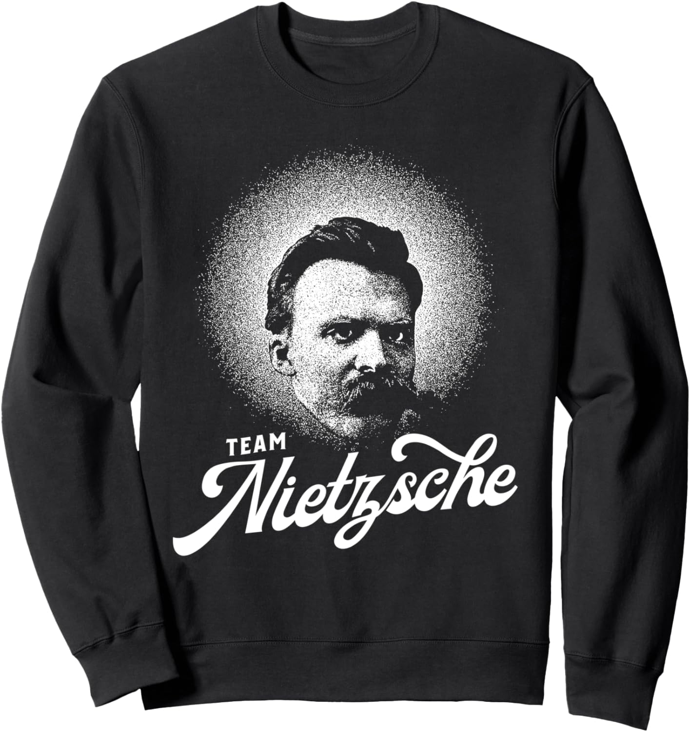 

Футболка с ретро-портретом «Философ Ницше» от команды Team Philosophy Retro Gift, черный