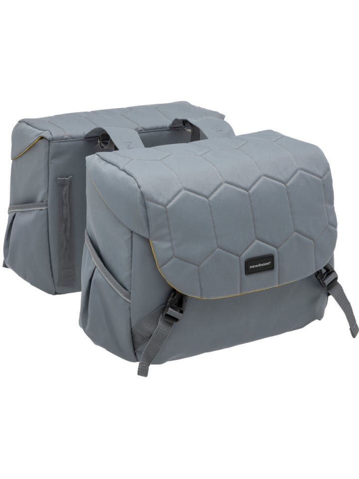 

New Looxs Двойная стеганая сумка-багажник Mondi Joy серого цвета