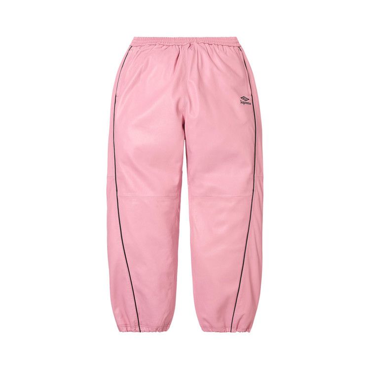 

Брюки Supreme x Umbro Leather Track Pant, Pink