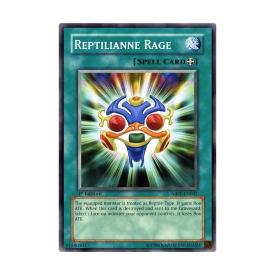 

CCG Рептилианская ярость (Обычная), Yu-Gi-Oh - Absolute Powerforce - Singles