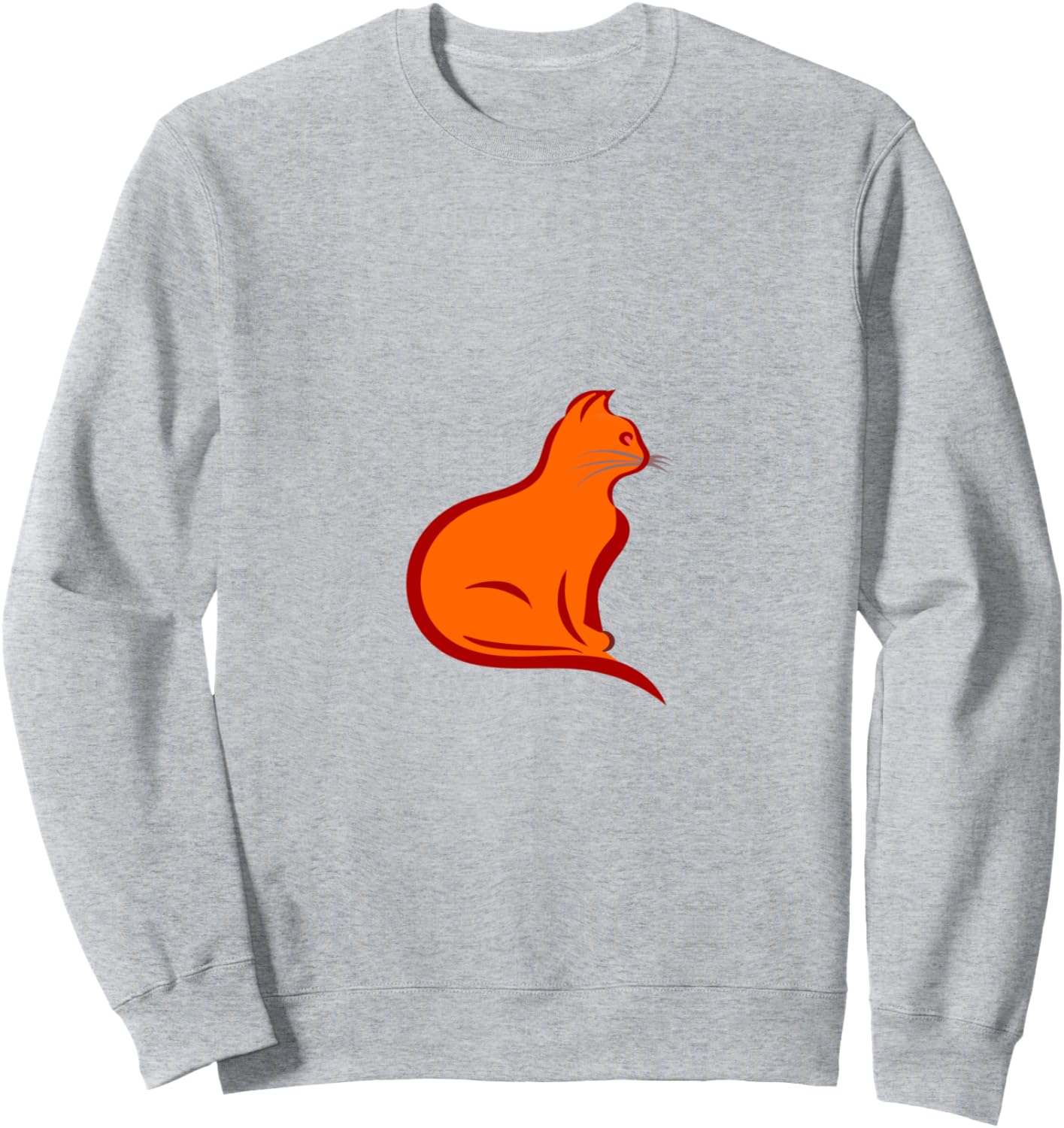 

Толстовка с изображением оранжевого кота Fashion Tees, Оранжевый, Толстовка с изображением оранжевого кота Fashion Tees