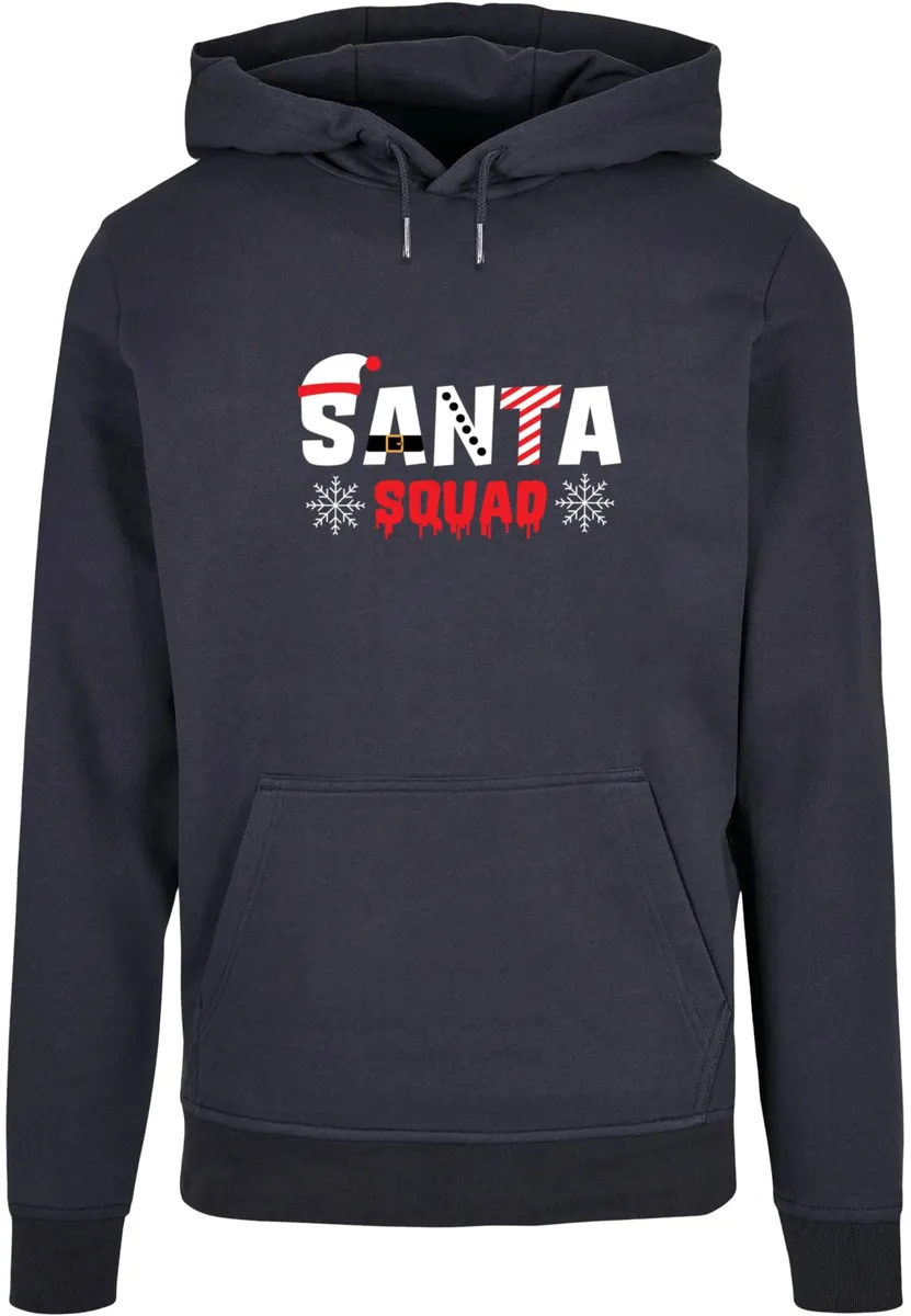 

Толстовка с капюшоном Merchcode " Merchcode Men's Santa Squad Basic Hoody", цвет морской волны