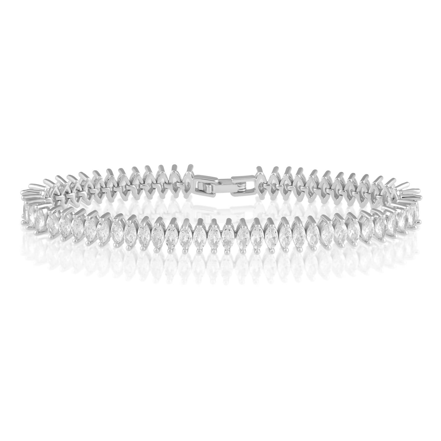 

Женский теннисный браслет Maisley из серебра Sahira Jewelry Design, серебряный