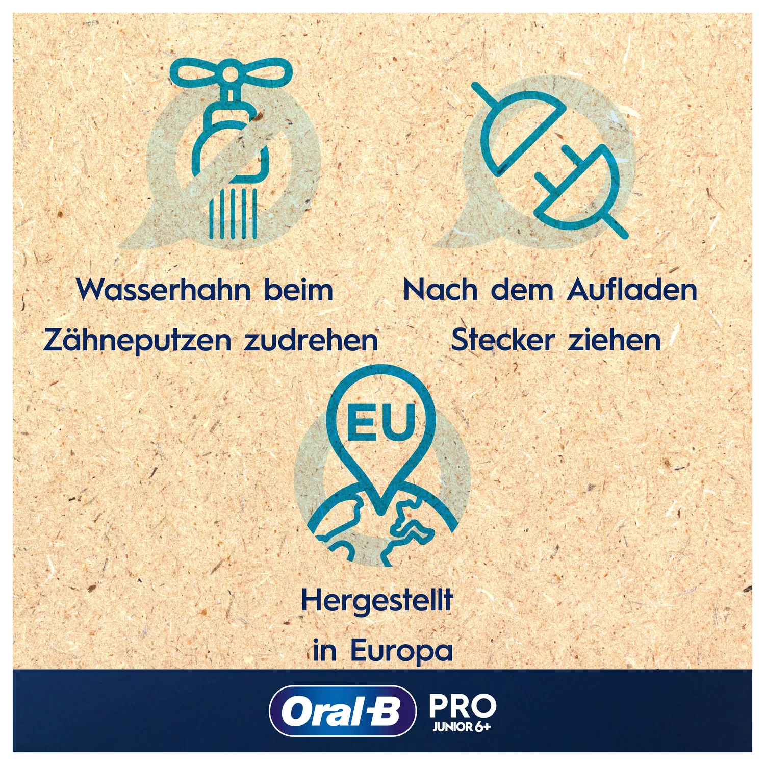 Электрическая зубная щетка Pro Junior Oral-B Lila — фото 4