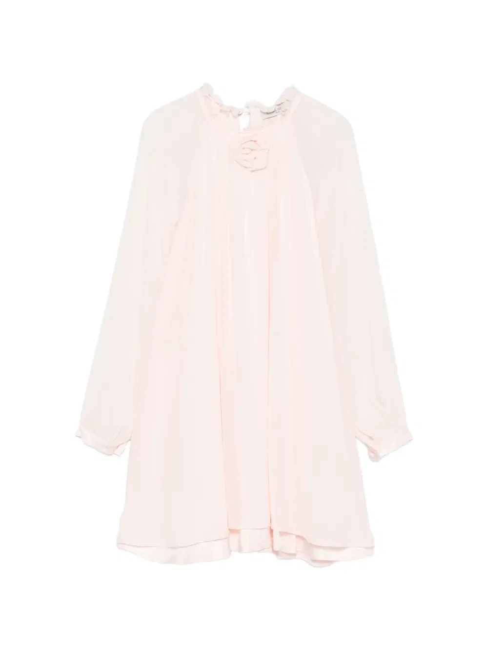 Платье с оборками Alberta Ferretti Kids, розовый