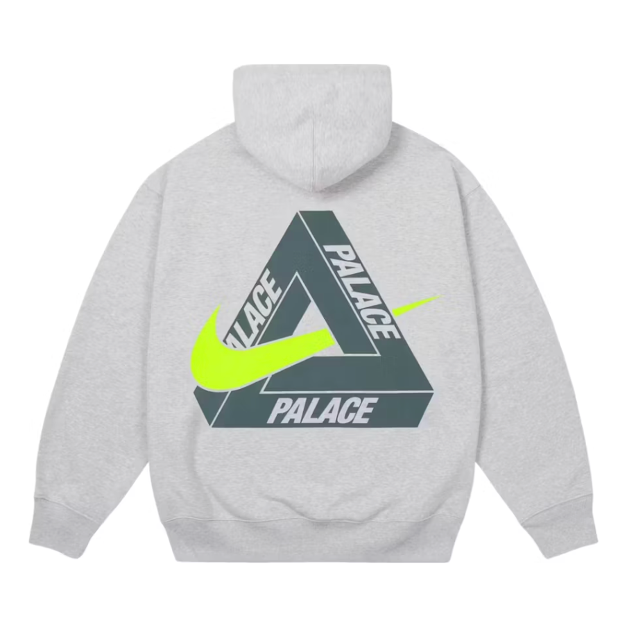 Худи Nike x Palace Tri Swoosh 'Grey Marl' — фото 2
