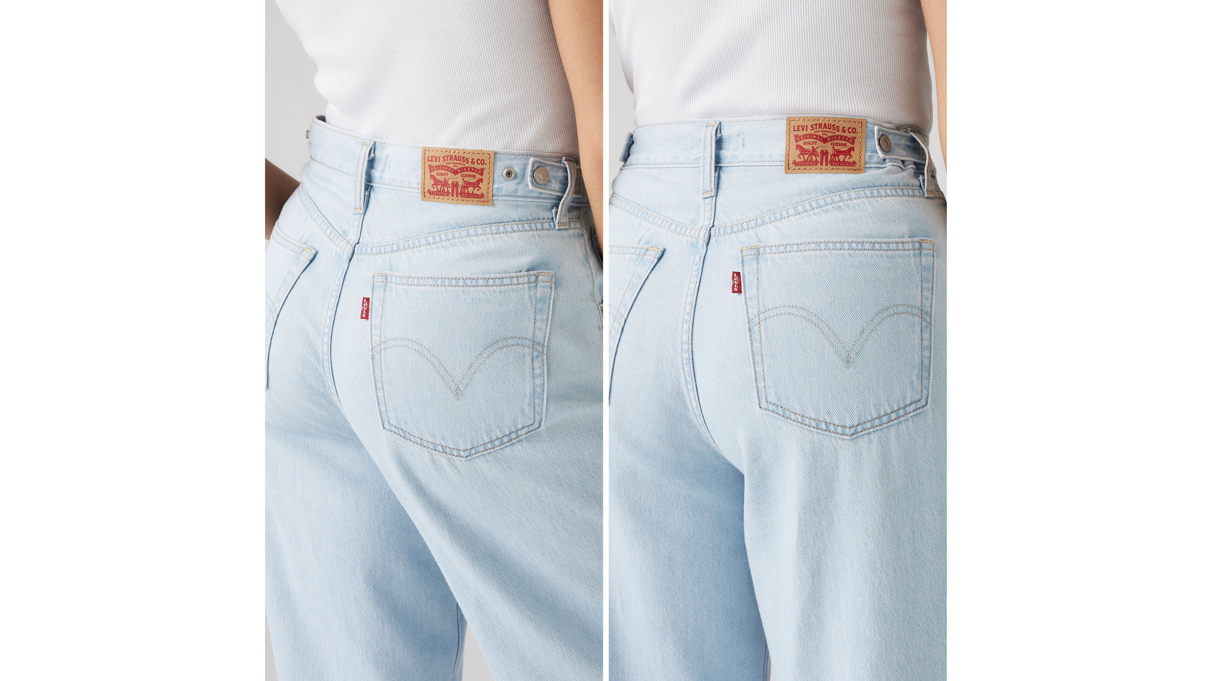 Женские мешковатые джинсы Cinch Levi's, цвет Never Going To Change - Light Wash — фото 2