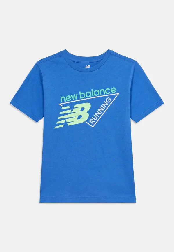 Футболка с графическим принтом на тему бега New Balance, Blue Bird — фото 3