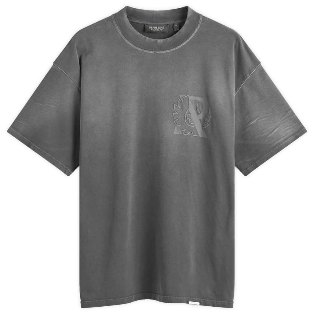 

Футболка Belstaff Outline Pheonix Represent, цвет shadow