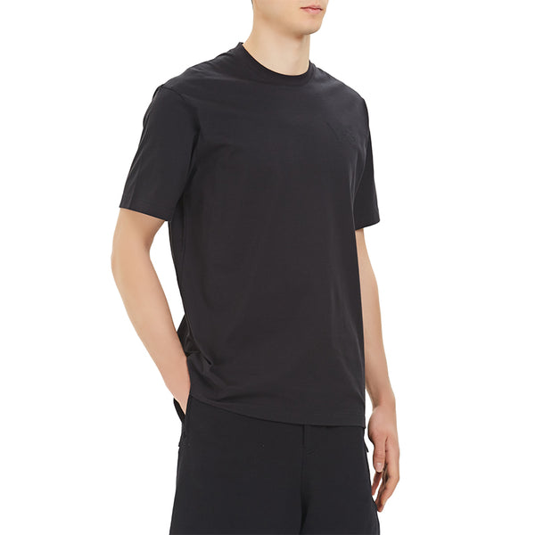 Футболка men's y-3 solid color casual short sleeve black Adidas, черный — фото 4