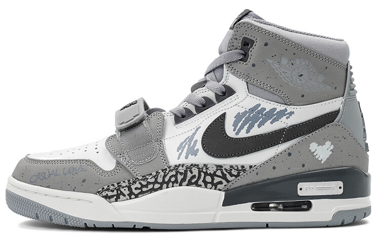 

Мужские баскетбольные кроссовки Jordan Legacy 312 Vintage, Серый, Мужские баскетбольные кроссовки Jordan Legacy 312 Vintage